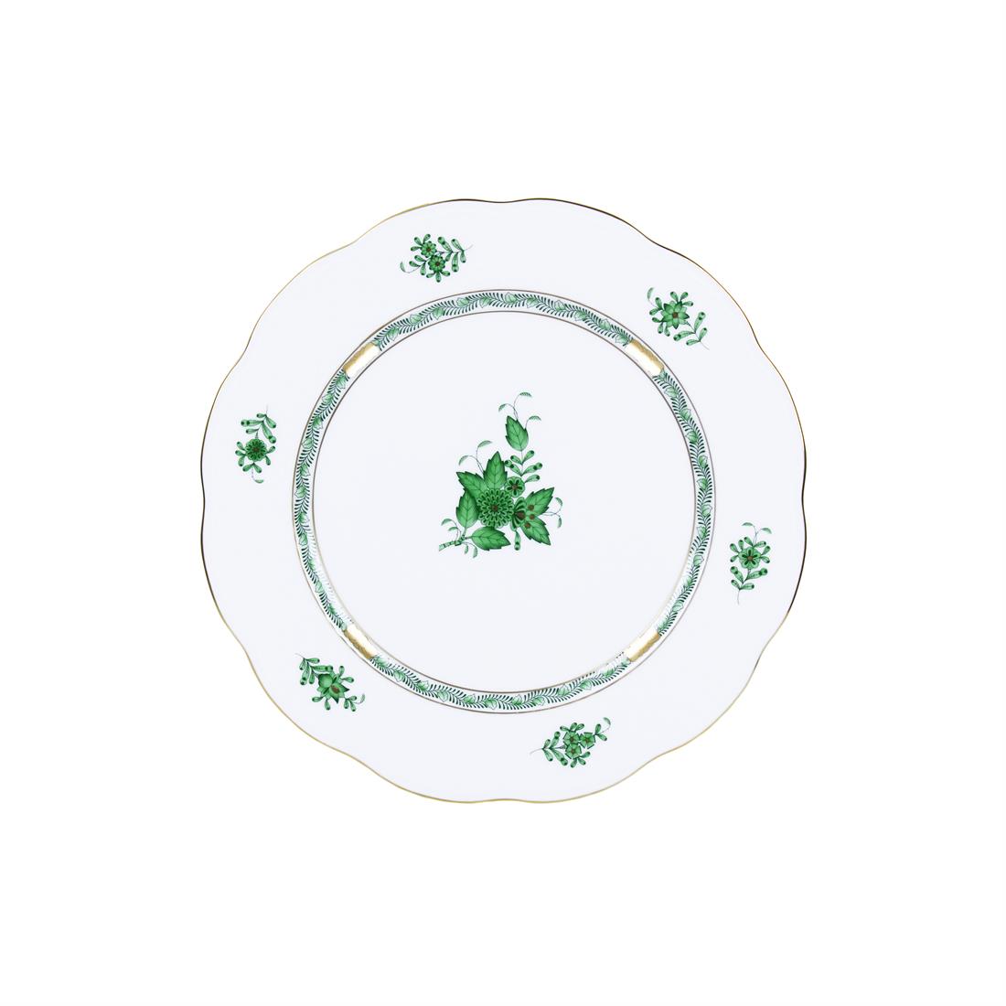 HEREND Pasta Tabağı 19cm Apponyi Yeşil