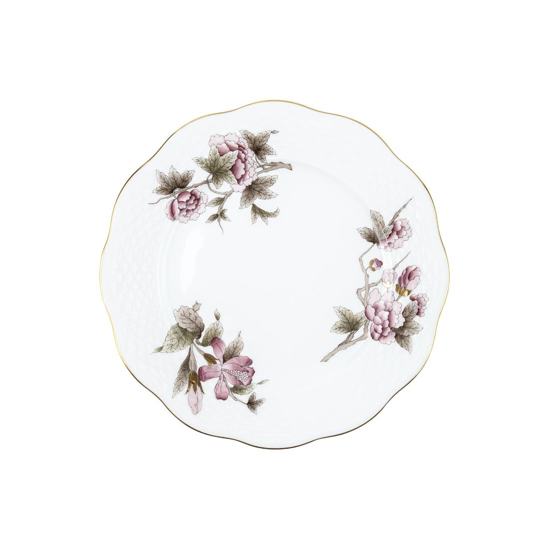 HEREND Pasta Tabağı 19cm Victoria Bordo