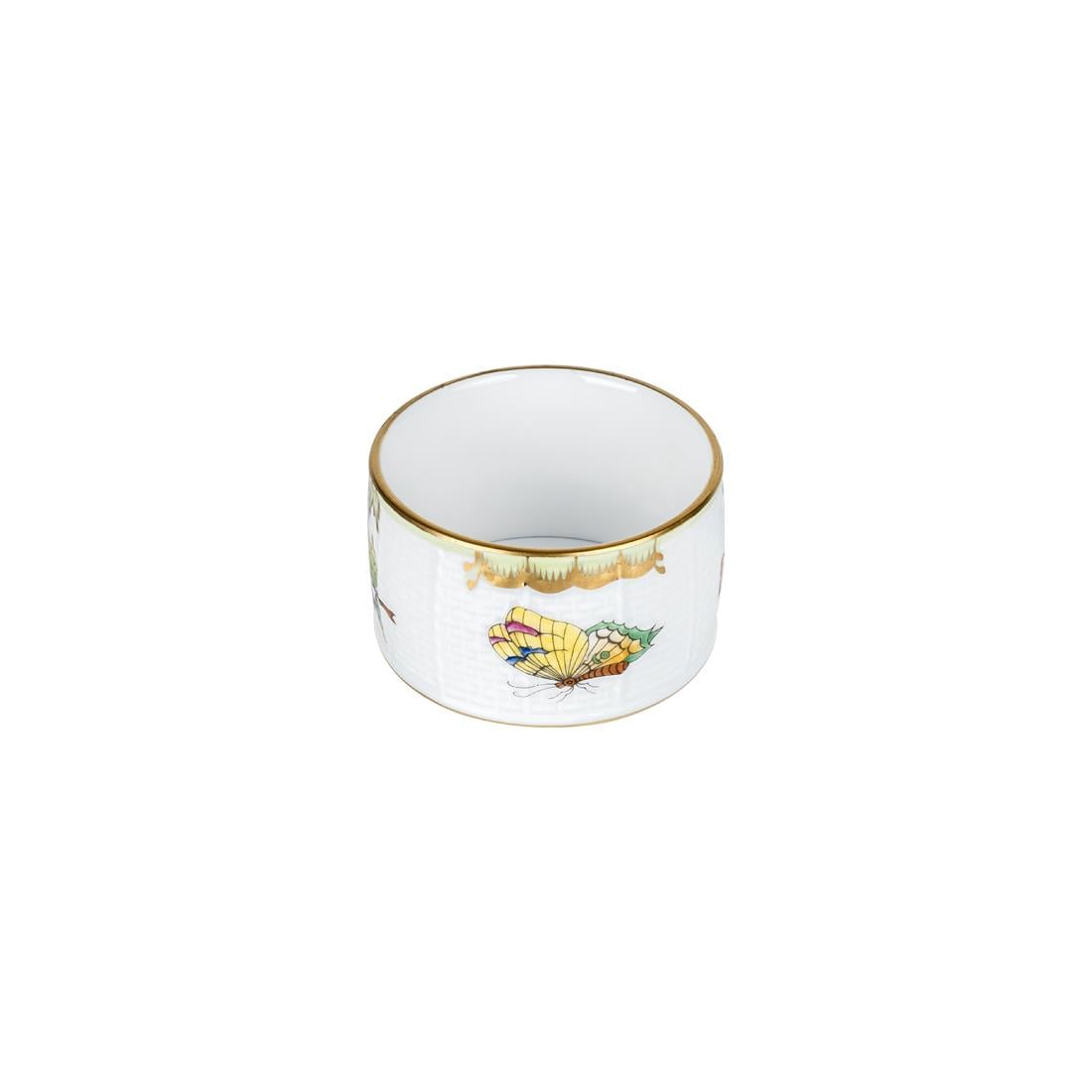 HEREND Napkin Ring Queen Victoria Classic Color