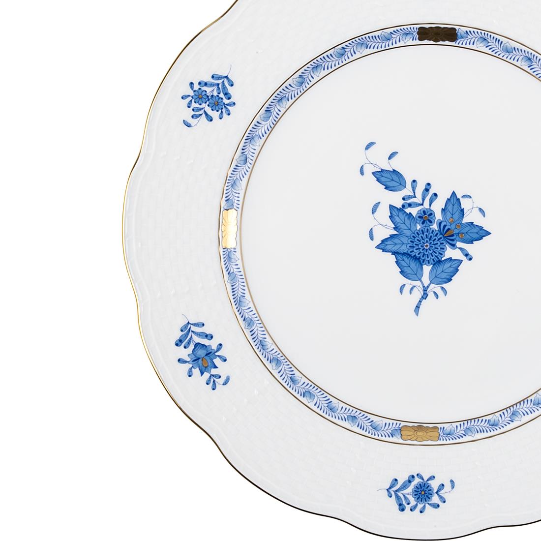 HEREND Servis Tabağı 28,5cm Apponyi Mavi