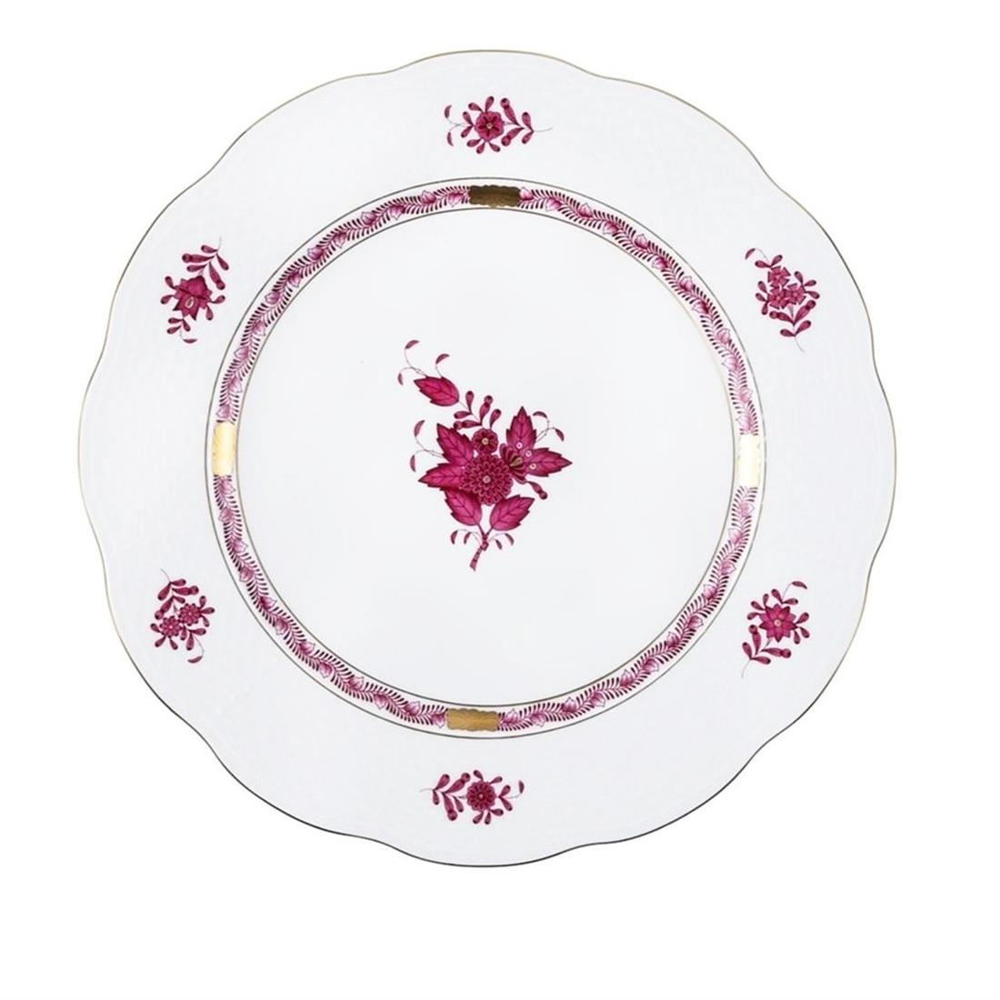 HEREND Servis Tabağı 28,5cm Apponyi Pembe