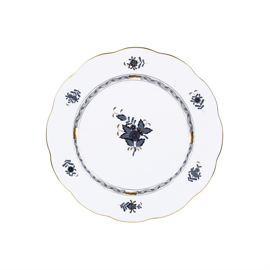 HEREND Servis Tabağı 28,5cm Apponyi SİYAH