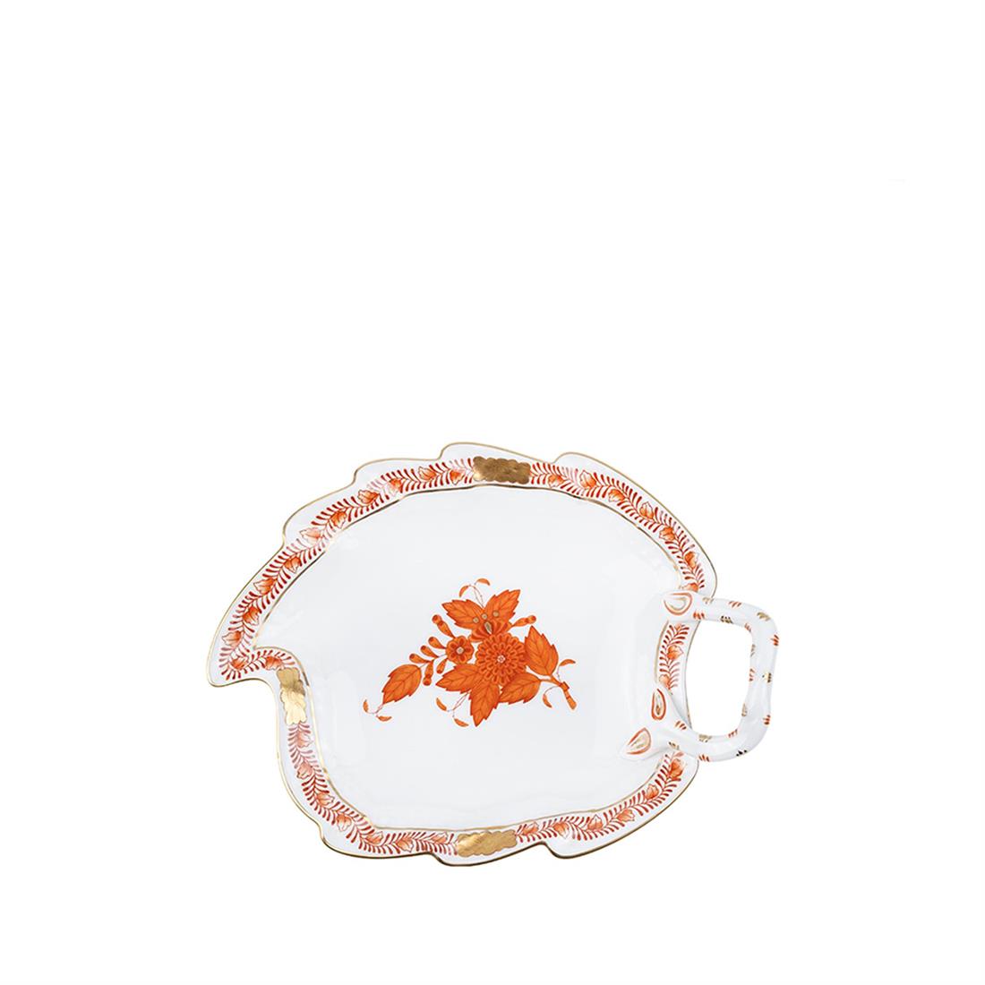 HEREND Yaprak Servislik Küçük Apponyi Turuncu