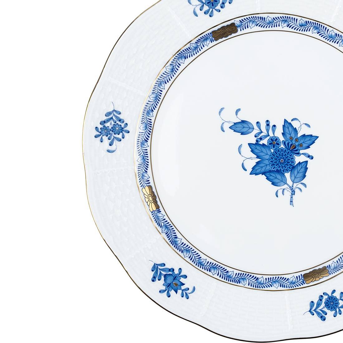 HEREND Yemek Servis Tabağı 25,5cm Apponyi Mavi