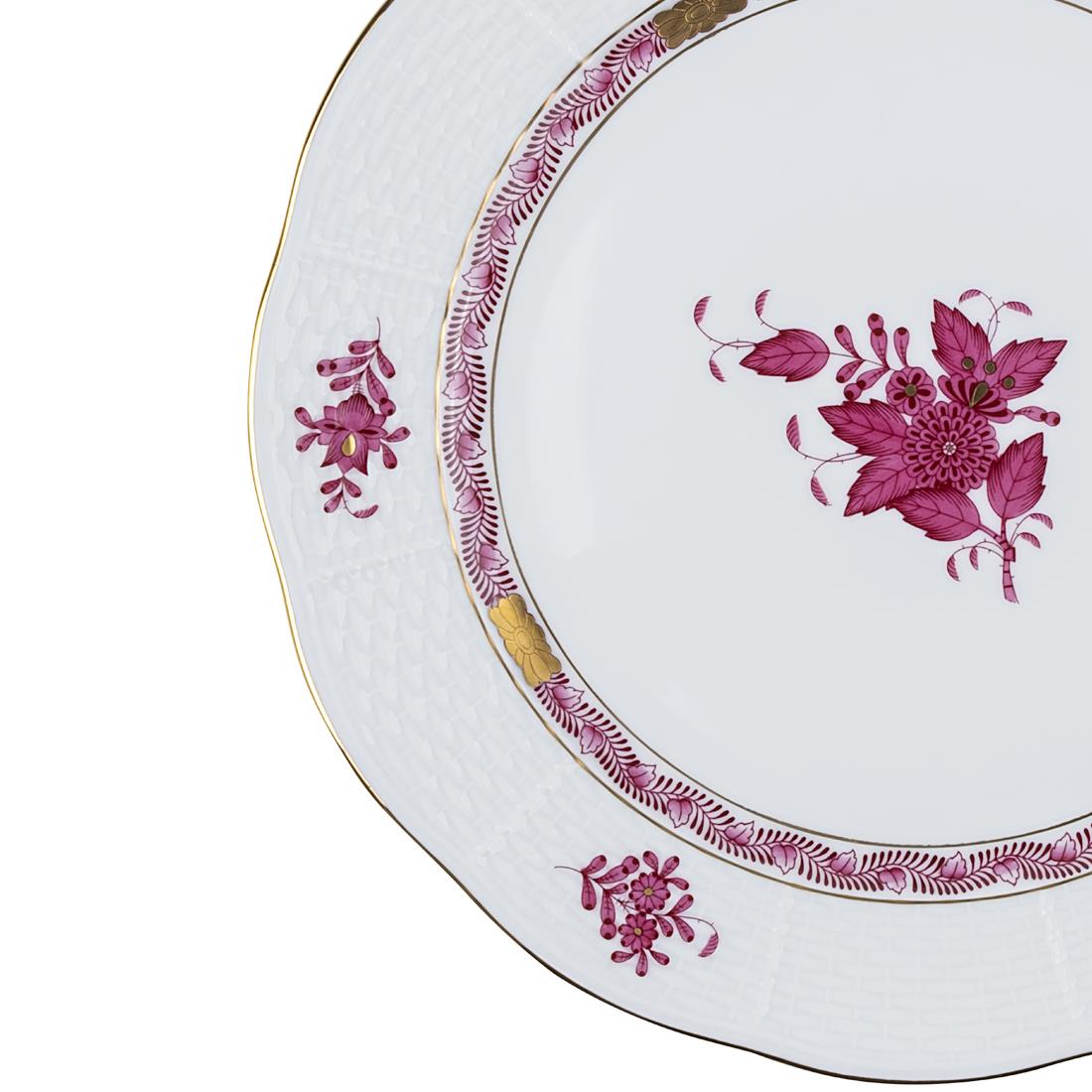 HEREND Yemek Servis Tabağı 25,5cm Apponyi Pembe