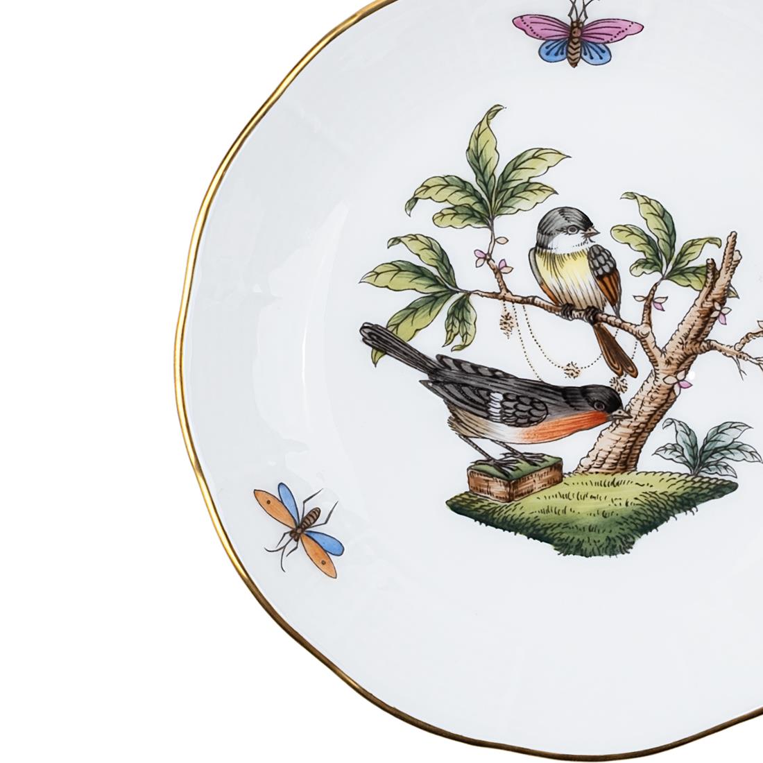 HEREND Yuvarlak Küçük Lokumluk 9,5cm Rothschild