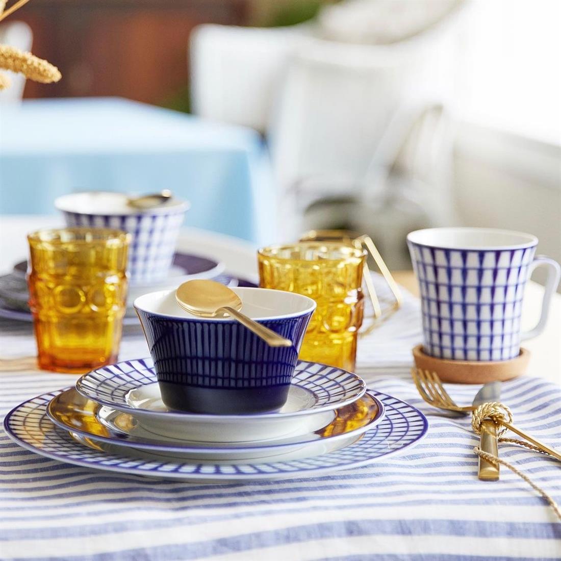 IMPERIAL PORCELAIN 24 Parça Yemek Servis Takımı Classic