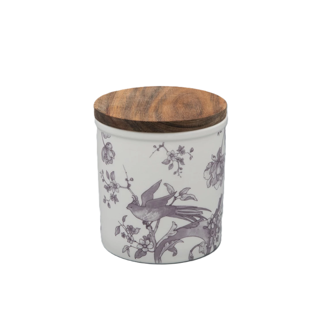 IMPERIAL PORCELAIN Ahşap Kapaklı Orta Boy Kavanoz Monplaisir