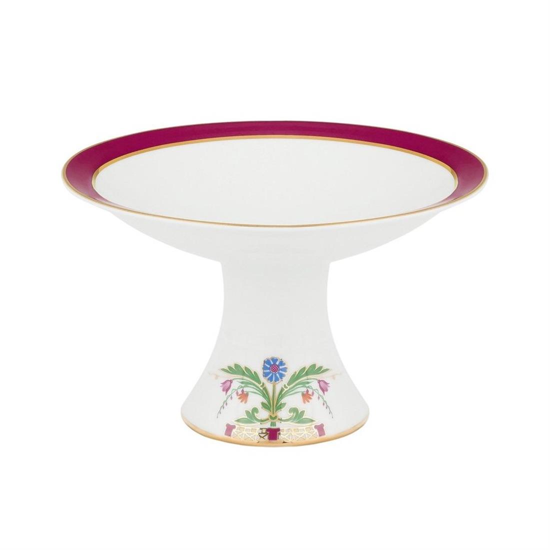 IMPERIAL PORCELAIN Ayaklı Meyvelik Büyük Zamoskvorechye