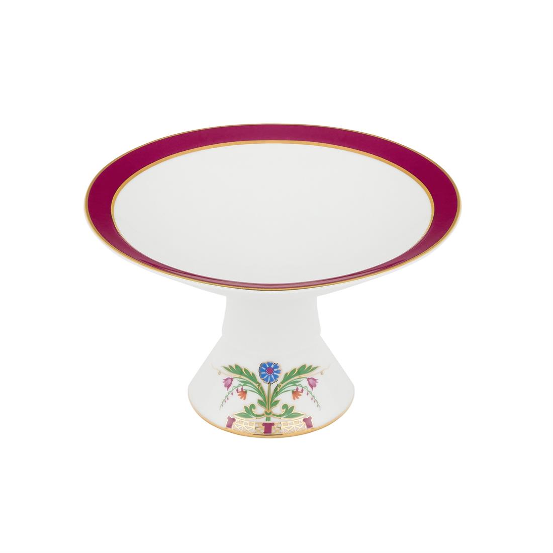 IMPERIAL PORCELAIN Ayaklı Meyvelik Küçük Zamoskvorechye