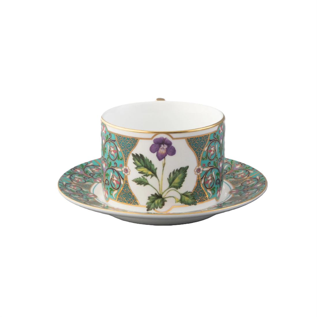 IMPERIAL PORCELAIN Hediye Seti Çay Fincanı 250ml Menekşe