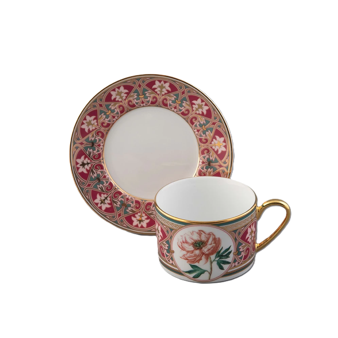 IMPERIAL PORCELAIN Hediye Seti Çay Fincanı 250ml Şakayık