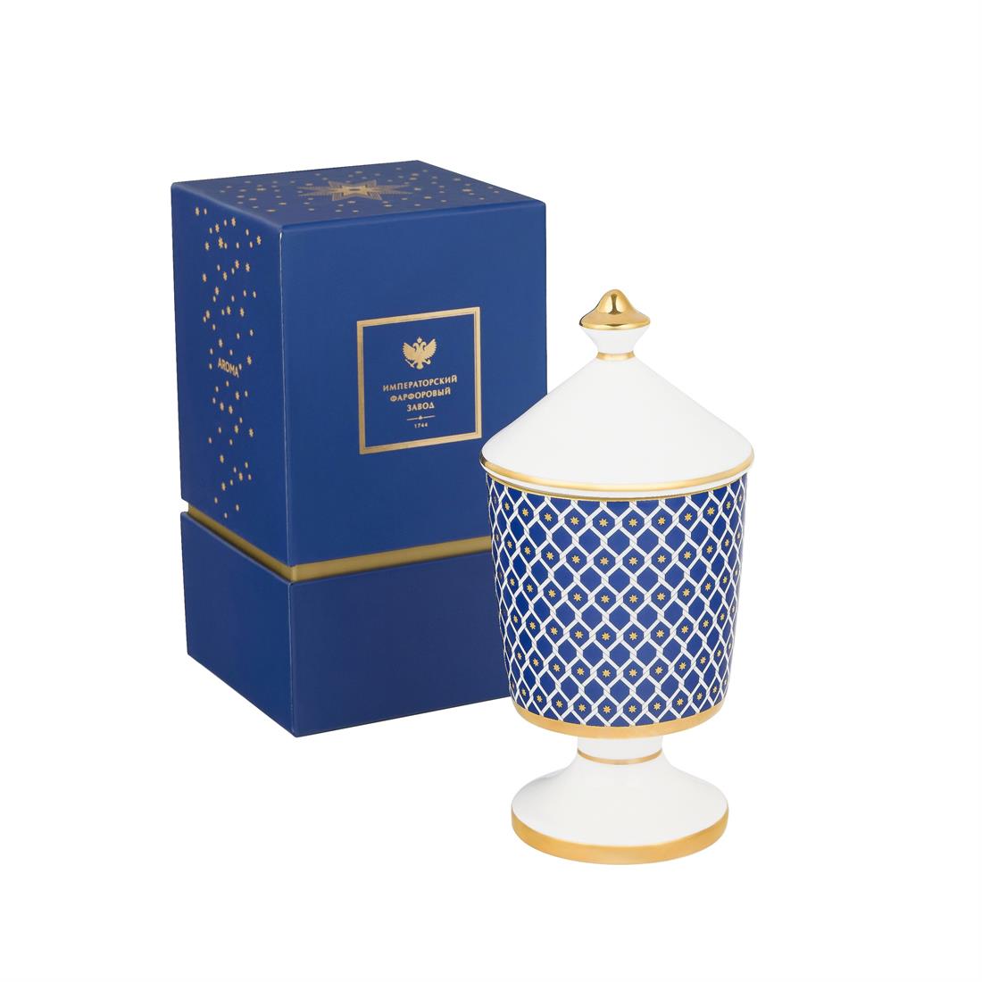 IMPERIAL PORCELAIN Hediye Seti Mum INDIGO