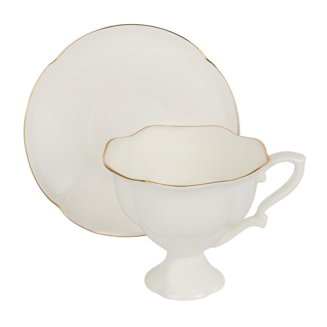 IMPERIAL PORCELAIN Kahve Fincanı 120 ml Golden ribbon