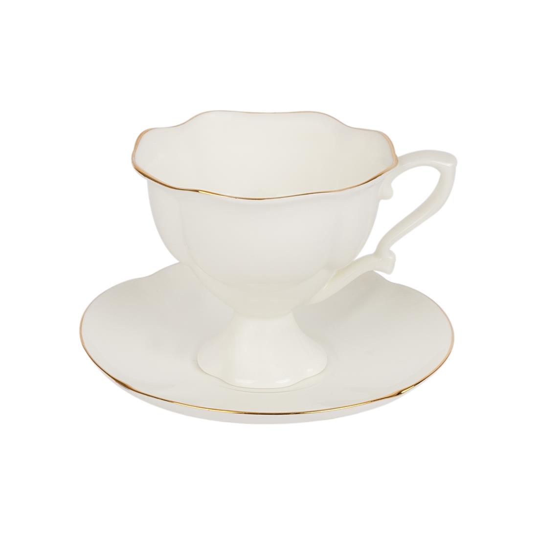 IMPERIAL PORCELAIN Kahve Fincanı 120 ml Golden ribbon