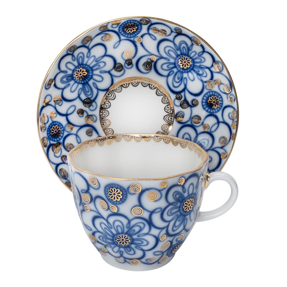 IMPERIAL PORCELAIN Kahve Fincanı 140 ml Winding twig