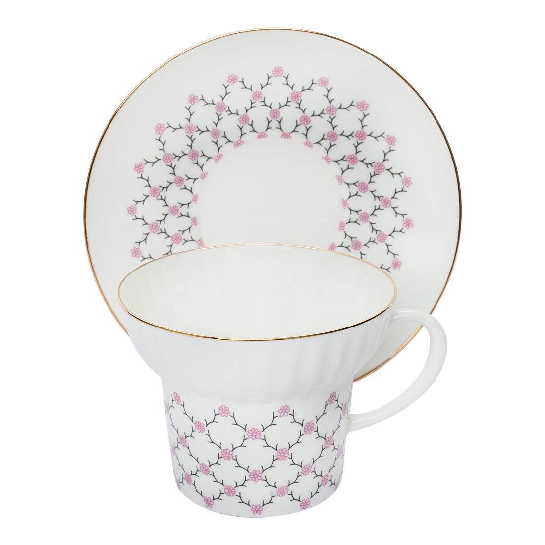 IMPERIAL PORCELAIN Kahve Fincanı 165 ml Pink net