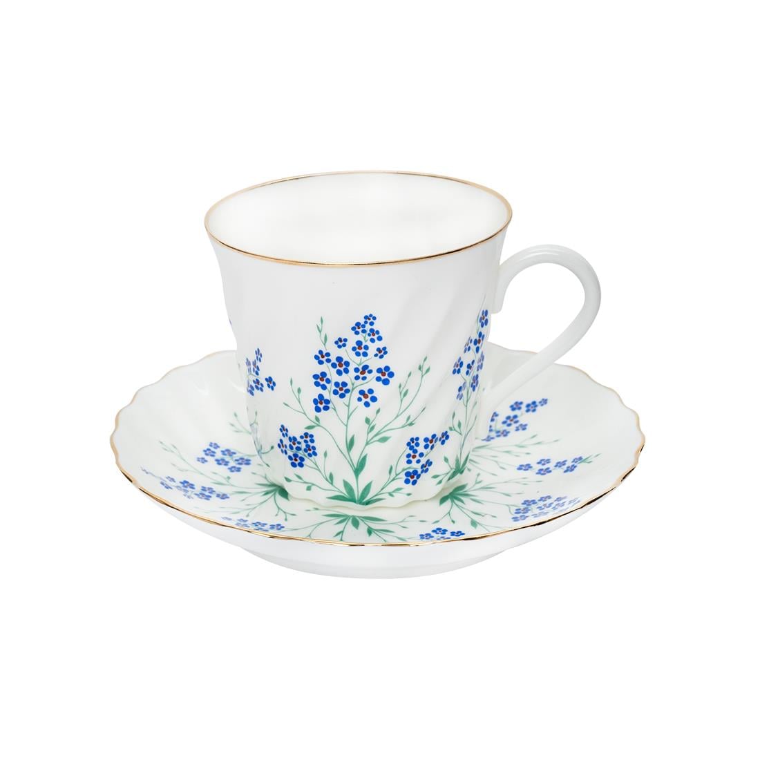 IMPERIAL PORCELAIN Kahve Fincanı 165 ml Near the stream with edging