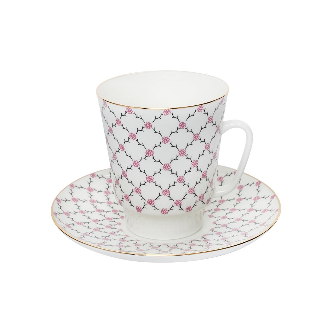IMPERIAL PORCELAIN Kahve Fincanı 165 ml Pink net