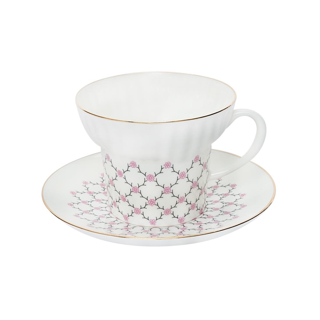IMPERIAL PORCELAIN Kahve Fincanı 165 ml Pink net