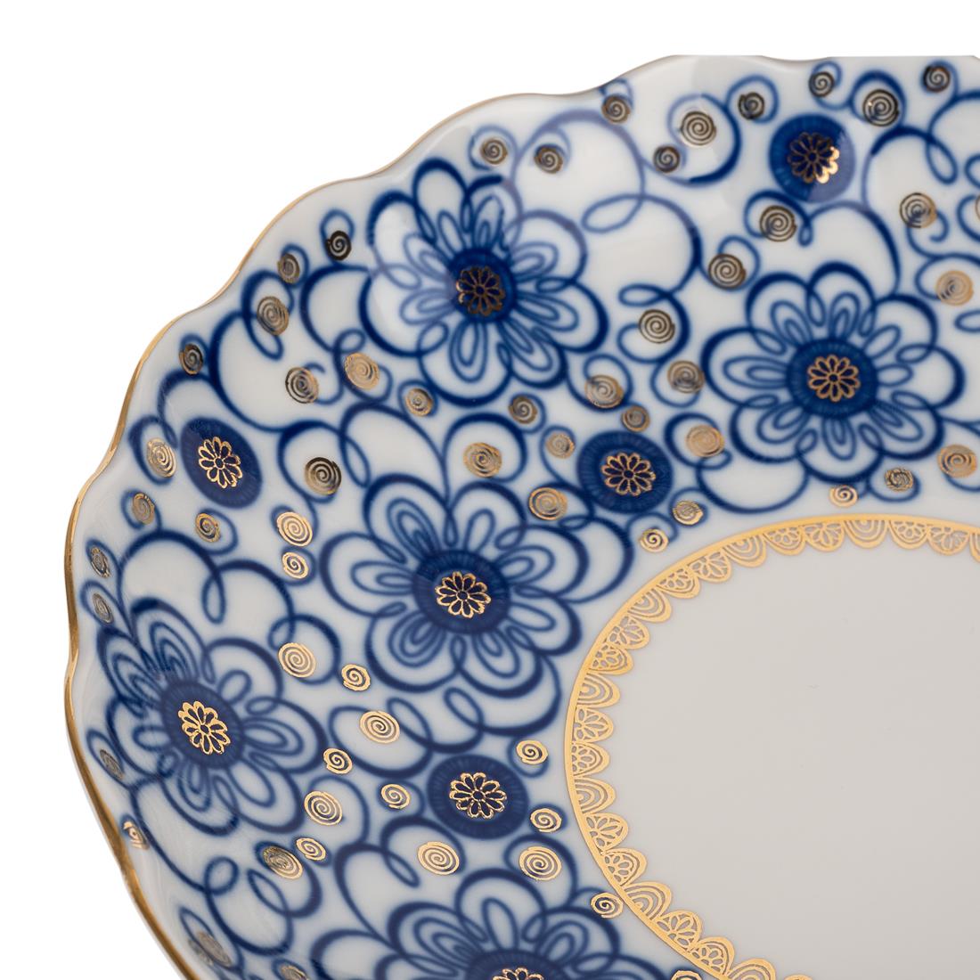 IMPERIAL PORCELAIN Dessert Plate 23 cm Winding twig