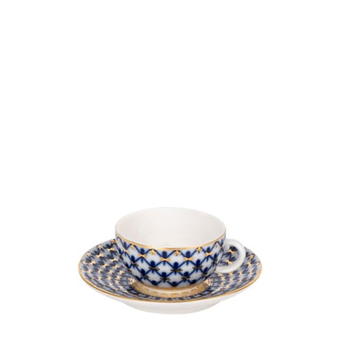 MiNi IMPERIAL PORCELAIN  Fincan Cobalt Net Mavi 40 ml