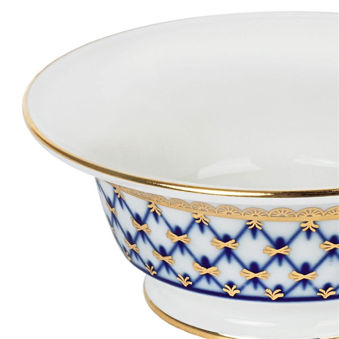 IMPERIAL PORCELAIN Salata Kasesi 280 ml Cobalt net Mavi