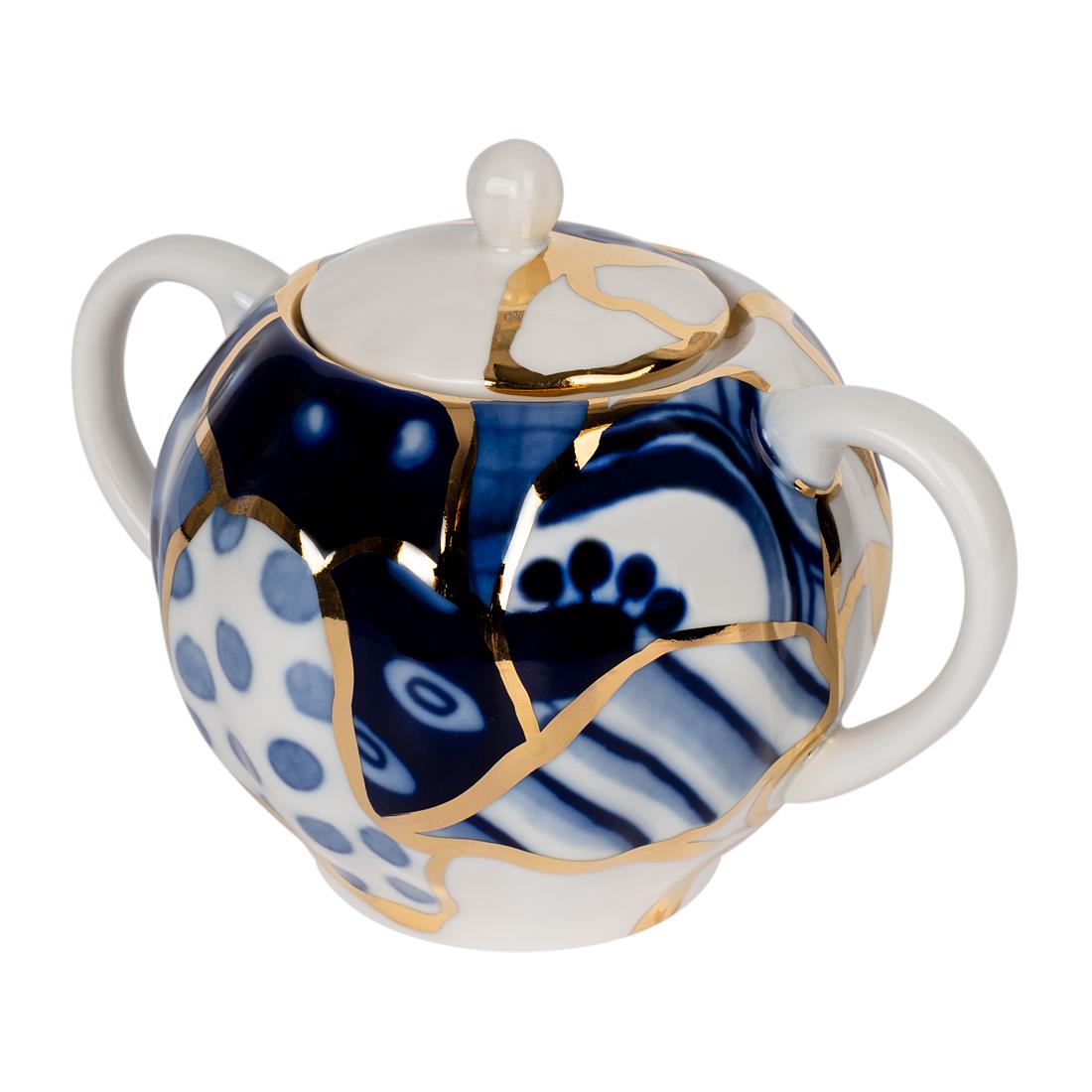 IMPERIAL PORCELAIN Sugar Bowl with Lid 450 ml Baikal