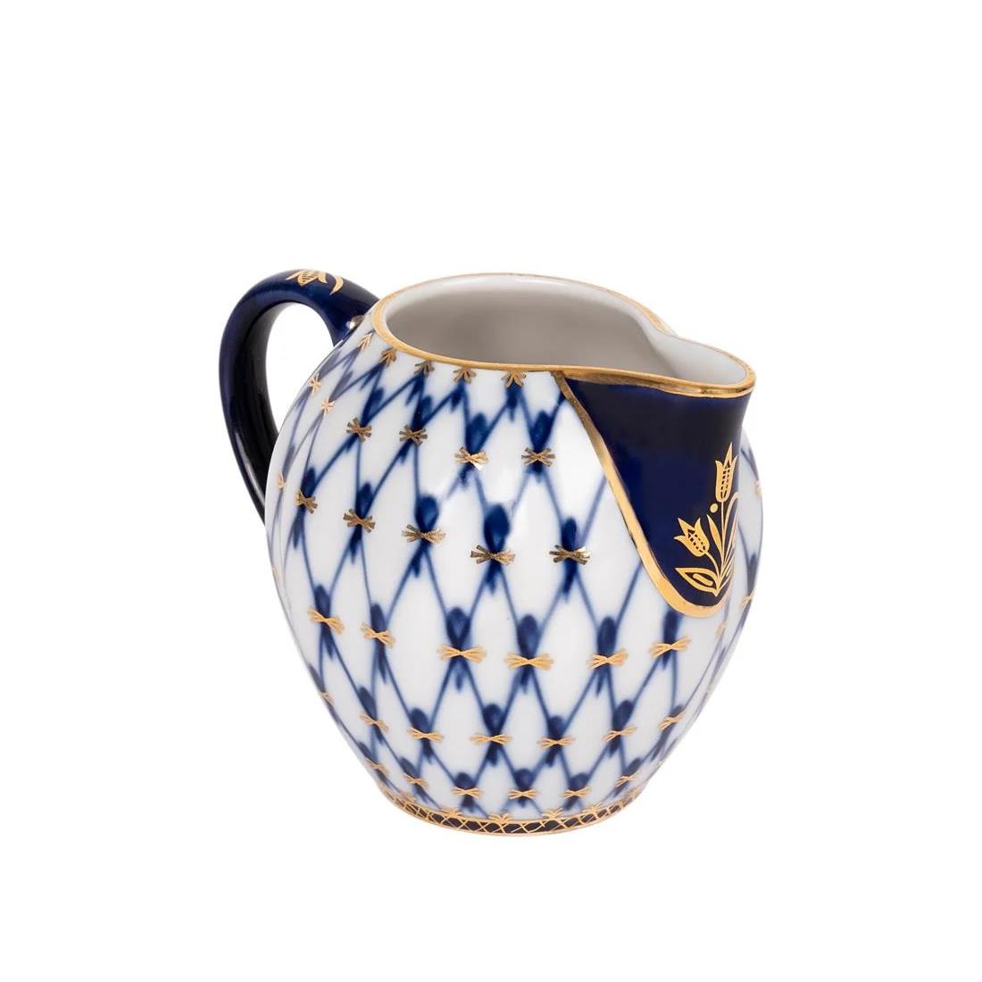 IMPERIAL PORCELAIN Sütlük 205 ml Cobalt net Mavi