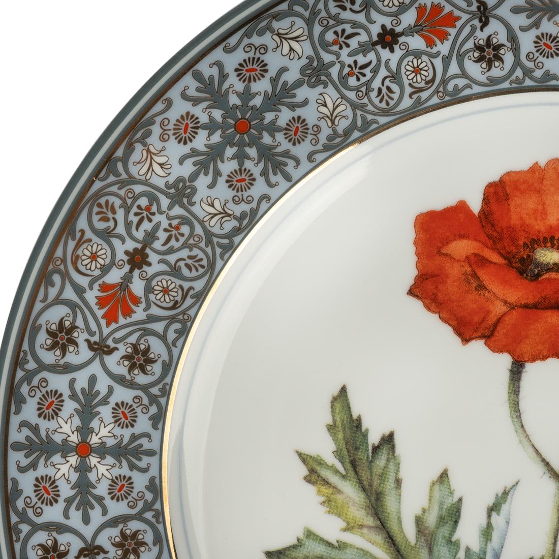 IMPERIAL PORCELAIN Yemek Servis Tabağı 27 cm Oriental poppy