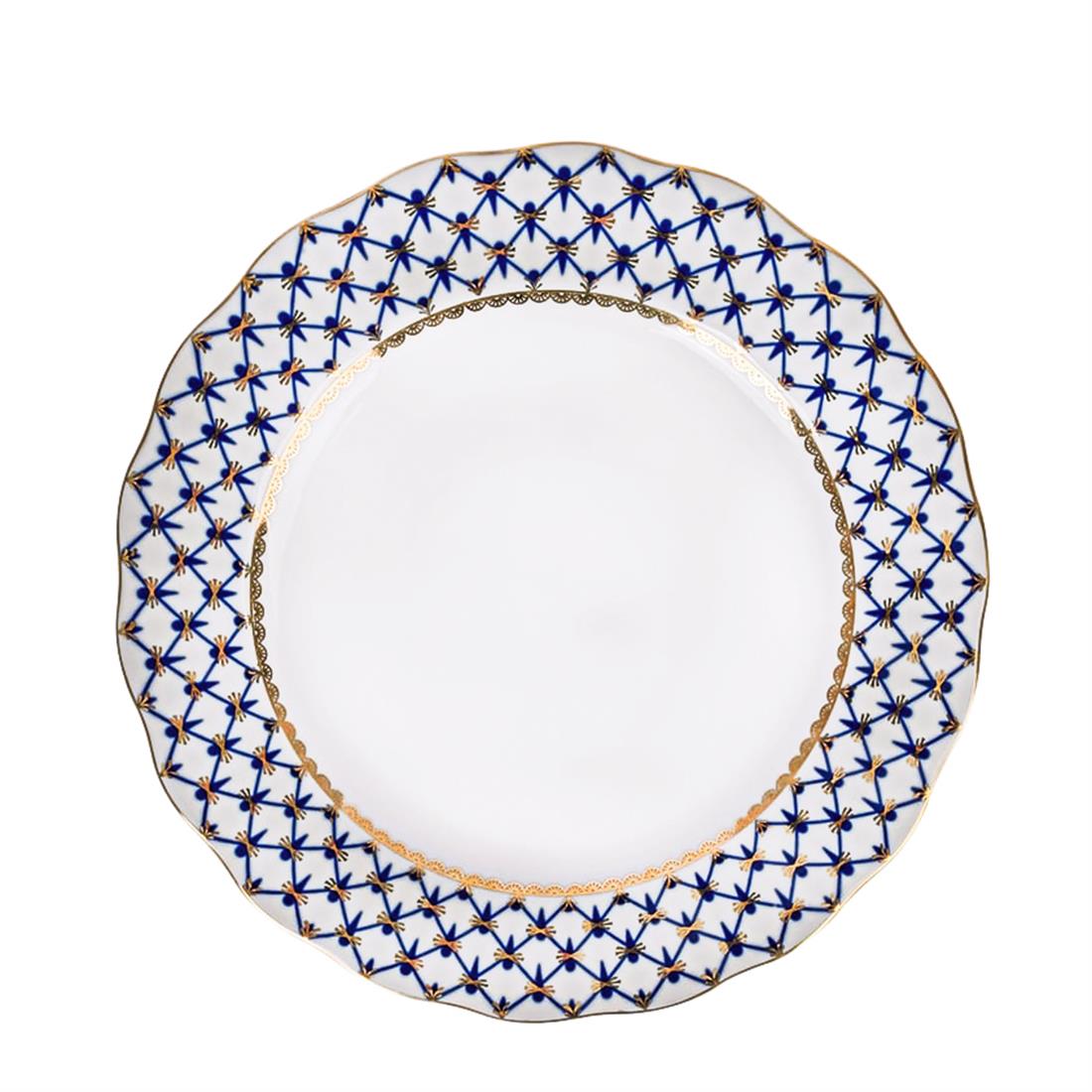 IMPERIAL PORCELAIN Yemek Servis Tabağı 27 cm Cobalt net Mavi