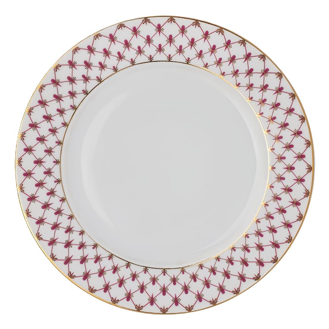 IMPERIAL PORCELAIN Yemek Servis Tabağı 27 cm Net-blues Pembe