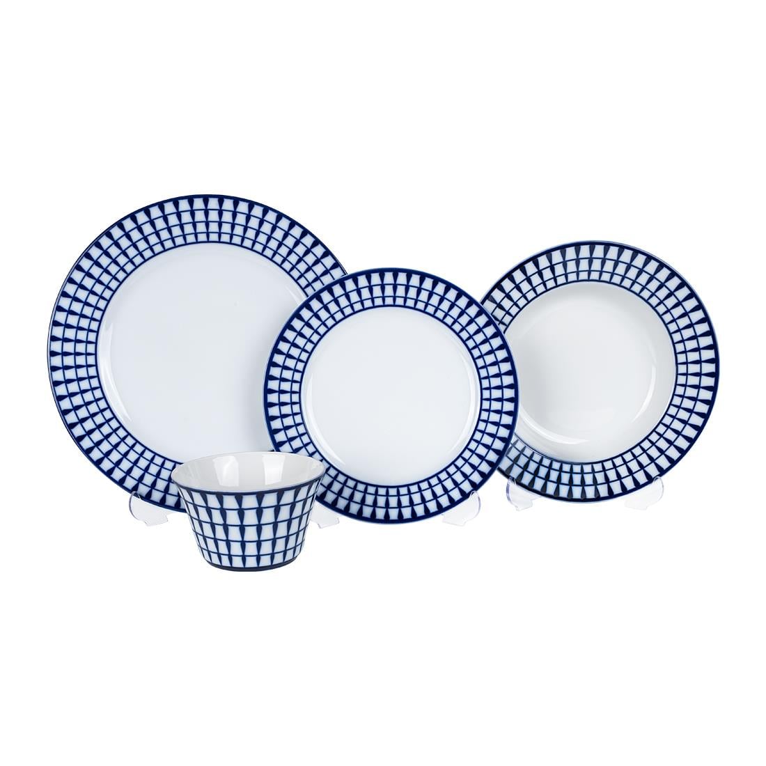 IMPERIAL PORCELAIN 24 Parça Yemek Servis Takımı Classic
