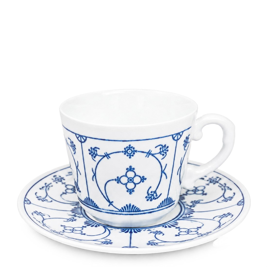 KAHLA Mavi Saks Kahve Bardağı 180ml & Kahve Tabağı 15cm