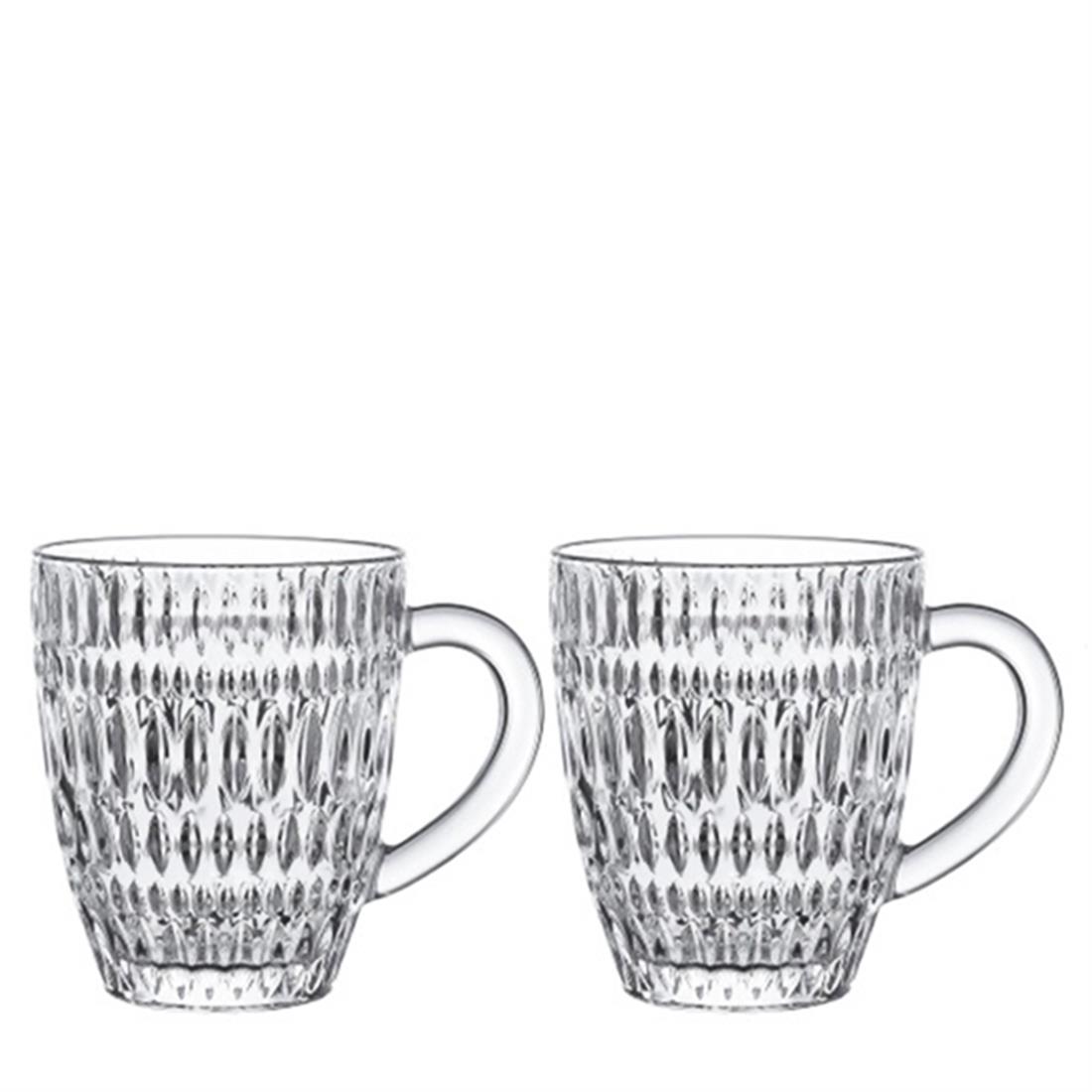 NACHTMANN 2li Mug Ethno Şeffaf