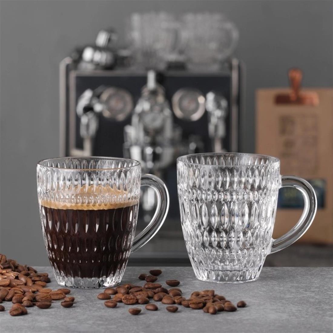 NACHTMANN 2li Mug Ethno Şeffaf