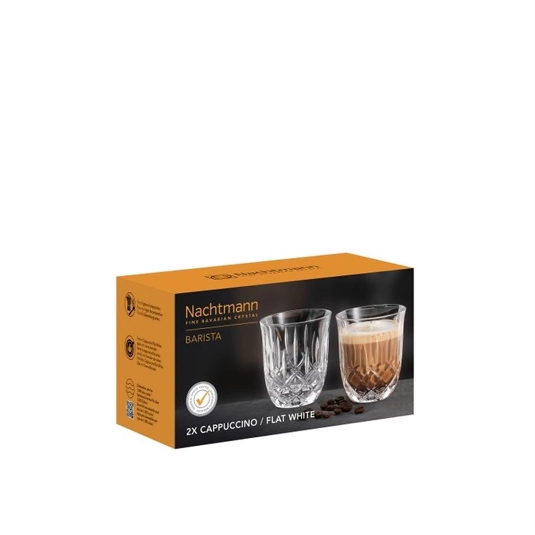 NACHTMANN Cappucino Bardağı İkili Noblesse Şeffaf