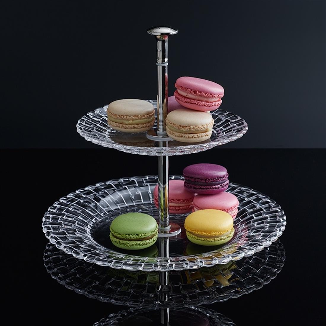 NACHTMANN Two-tier Servers Small Size Single Bossa Nova Transparent