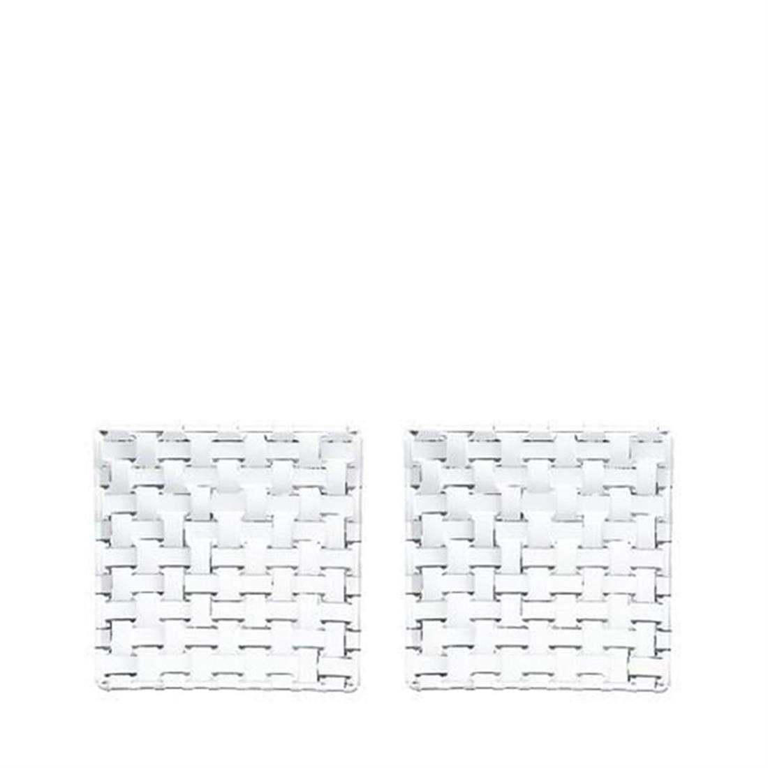 NACHTMANN Kare Tabak 14cm 2li Set Bossa Nova Şeffaf