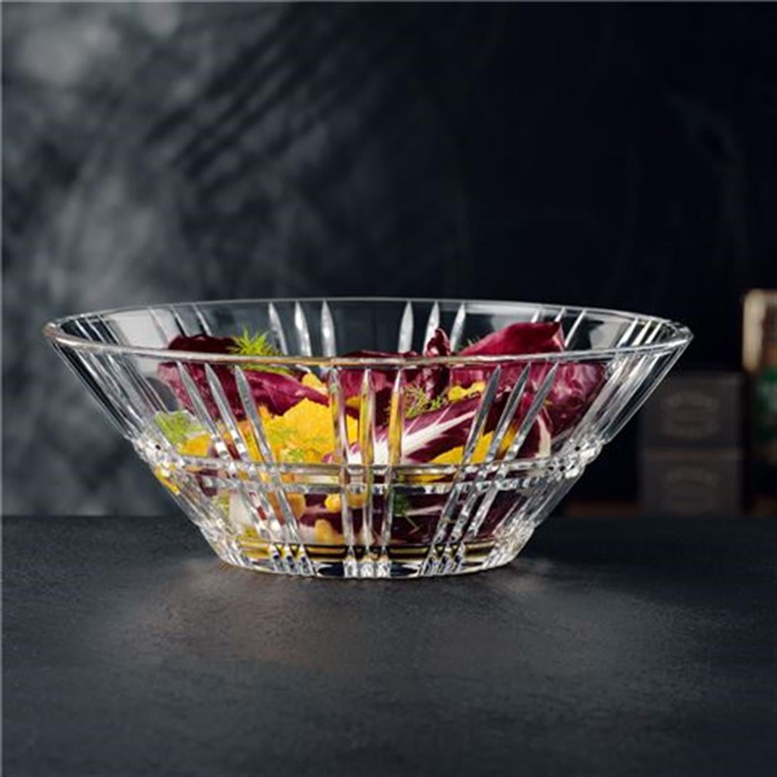 NACHTMANN Bowl 27cm Single Square Transparent