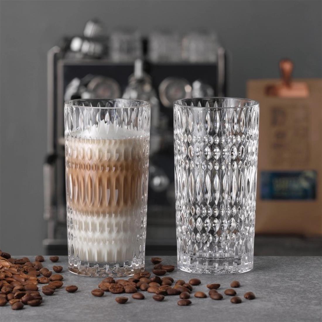 NACHTMANN Latte  Bardak Seti 2 li Ethno Şeffaf