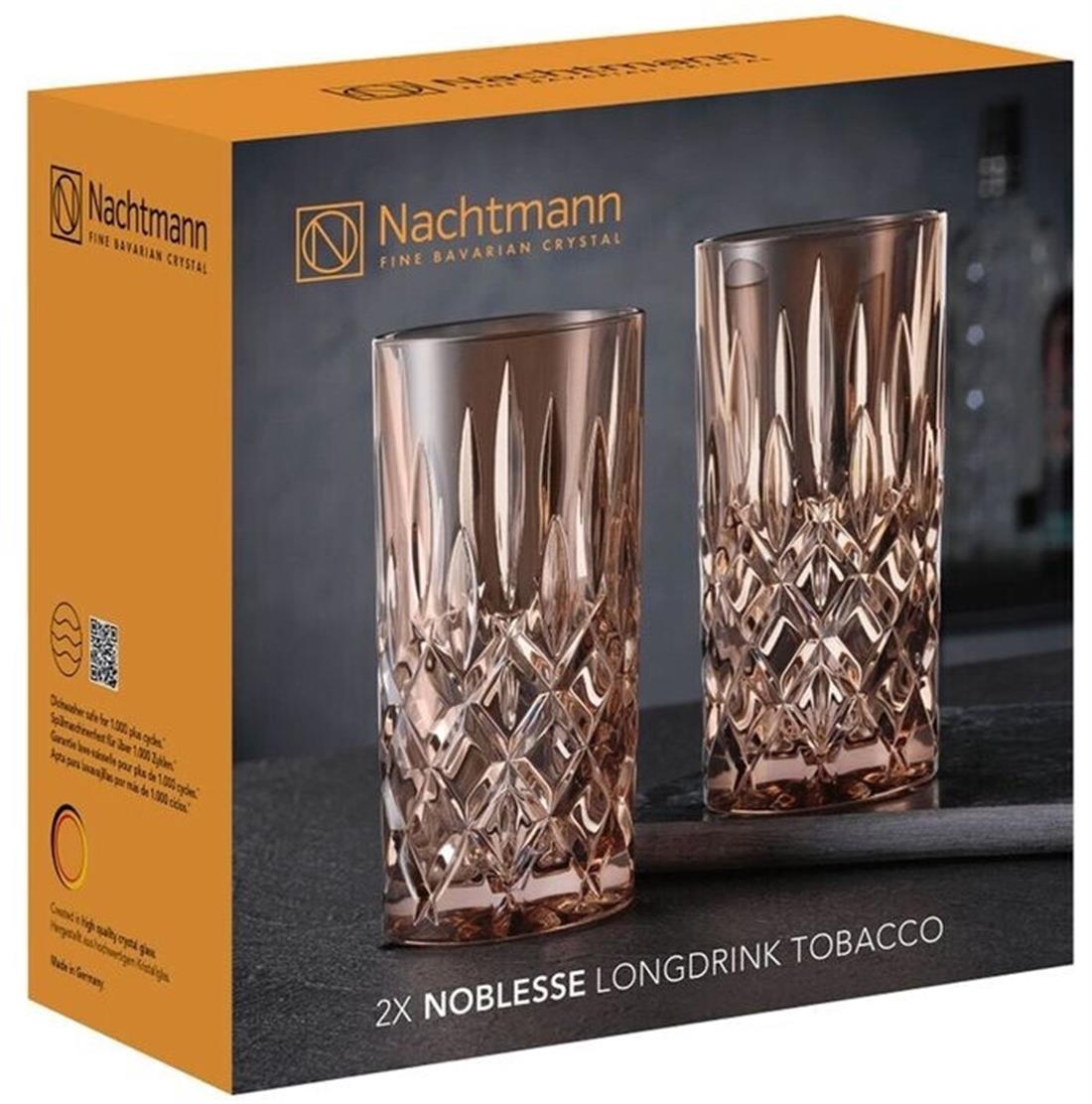 NACHTMANN Meşrubat Bardağı 2li Set Noblesse Tobacco