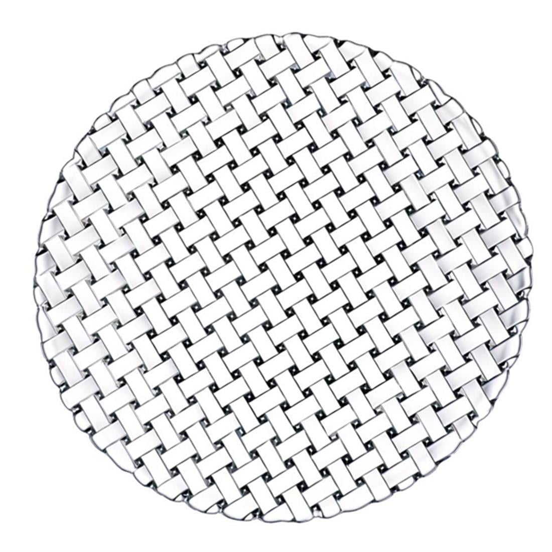 NACHTMANN Service Plate 32cm Set of 2 Bossa Nova Transparent