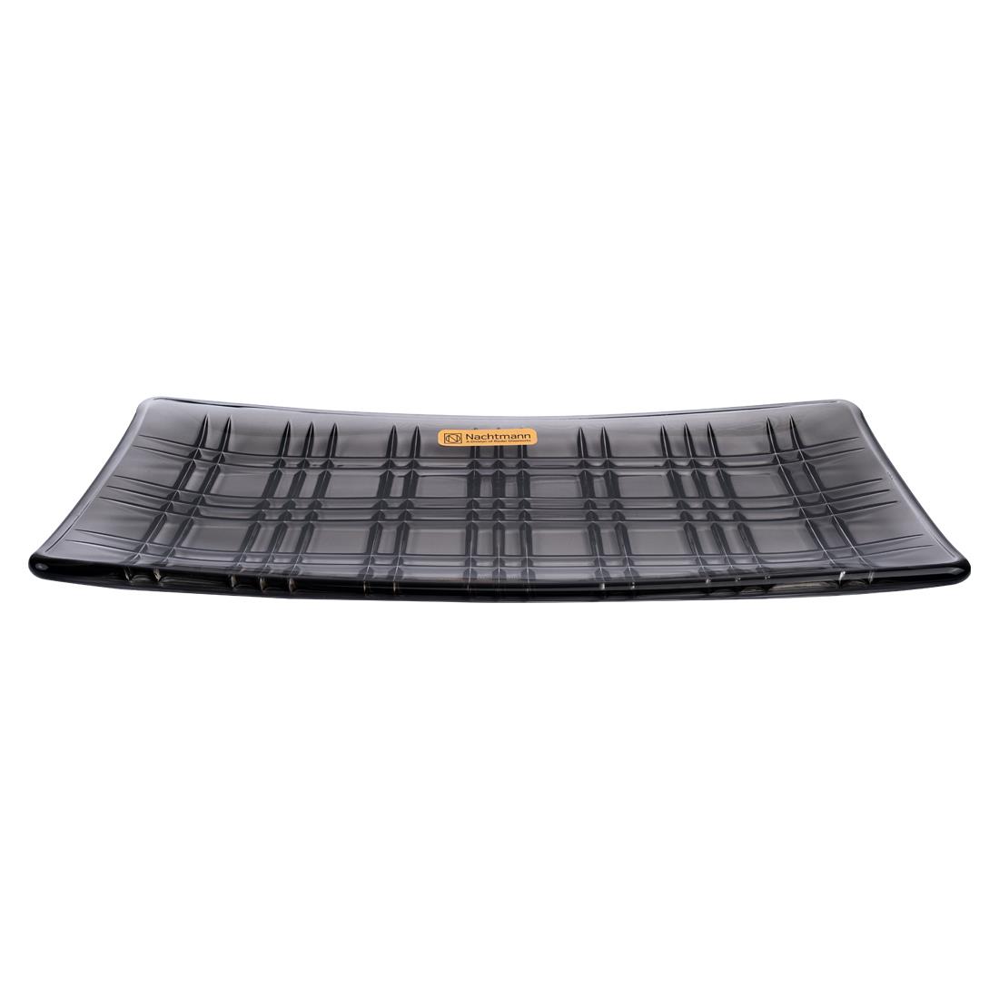 NACHTMANN Service Plate Rectangle 28cm Single Square Smoked