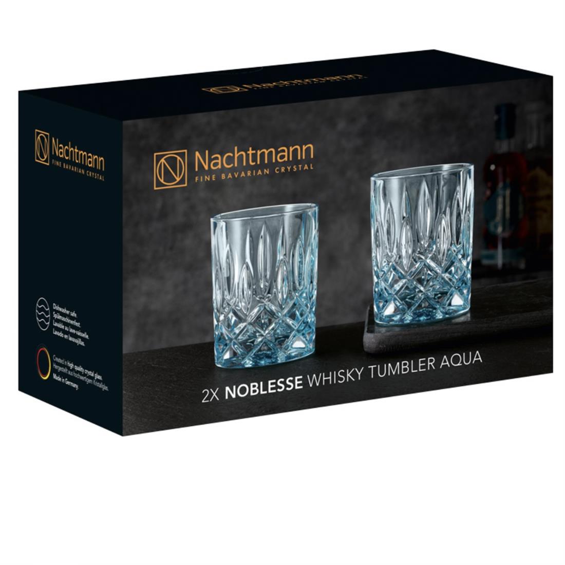 NACHTMANN Viski Bardağ 2li Set  Noblesse Aqua