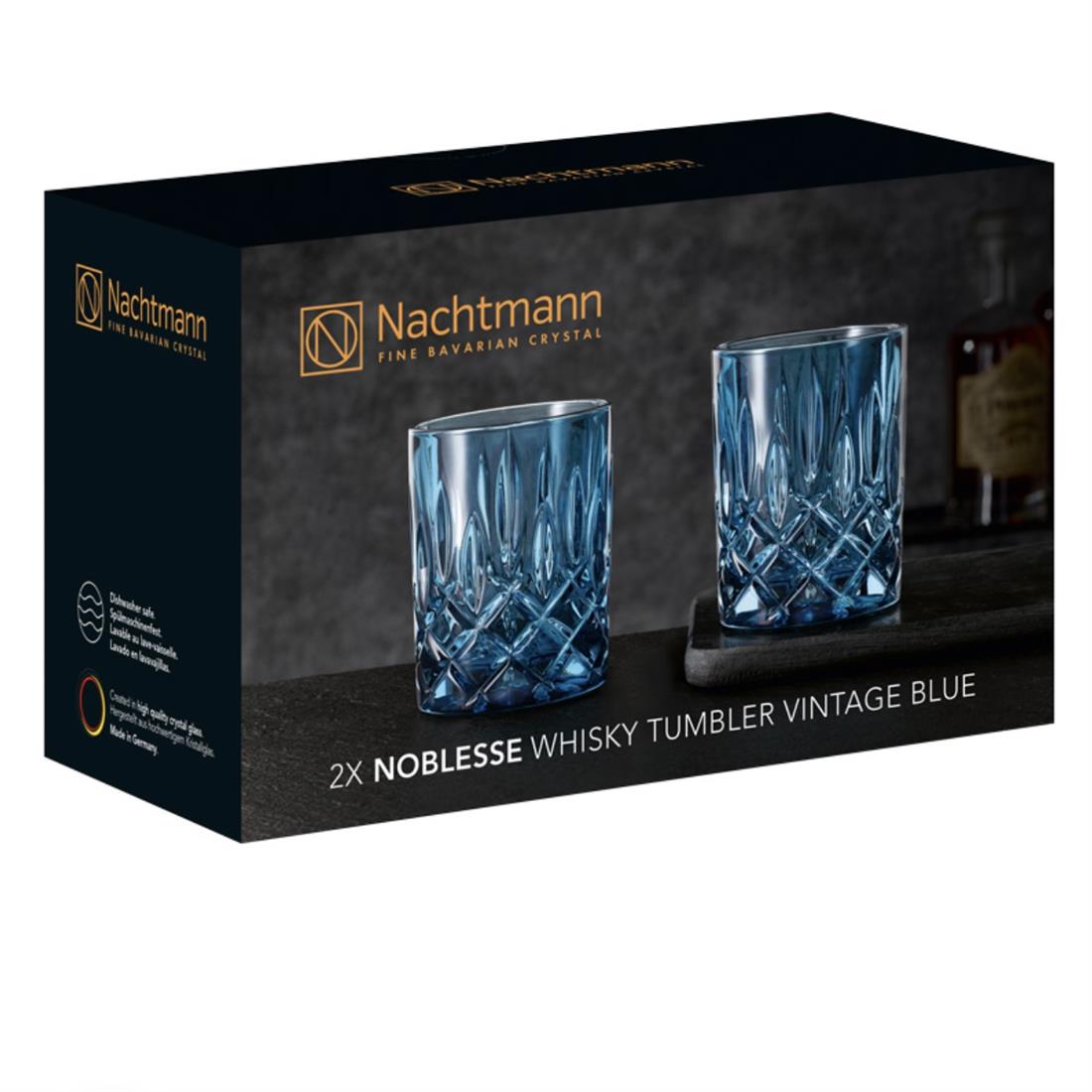 NACHTMANN Viski Bardağı 2li Set Noblesse Vıntage Blue