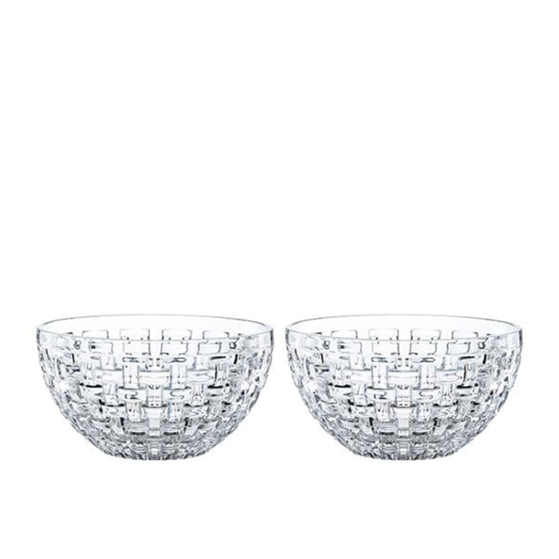 NACTMANN Yuvarlak Kase 15 cm 2li Set Bossa Nova Şeffaf