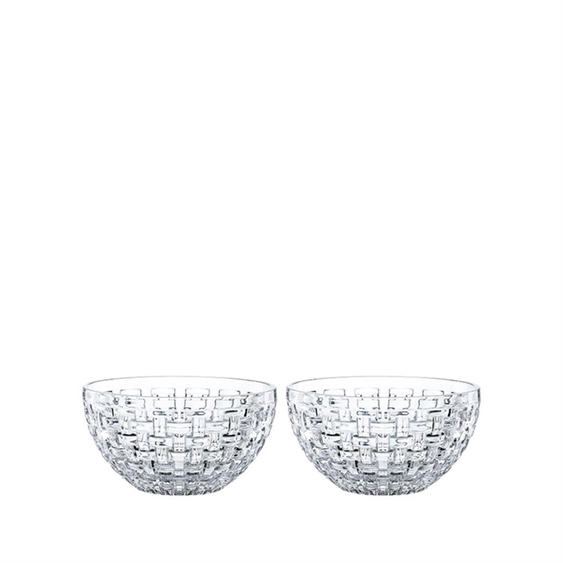 NACTMANN Yuvarlak Kase 15 cm 2li Set Bossa Nova Şeffaf