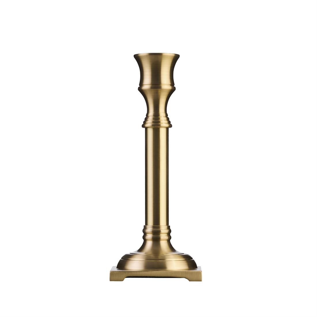 Rêve De Bougeoir 18,5cm Kare Mat Gold