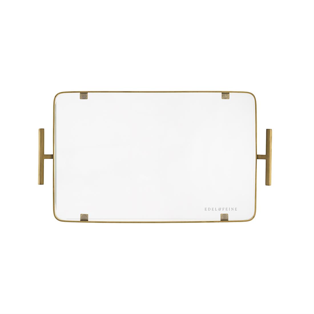 Rêve De Cristal 25 cm Gold Tepsi